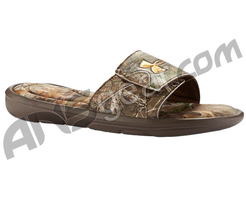 Under Armour Ignite Camo Slide Sandals - Realtree/Brown (946)