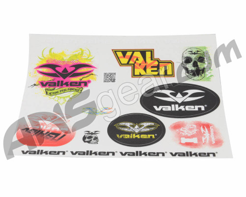 Valken 10 Piece Sticker Sheet