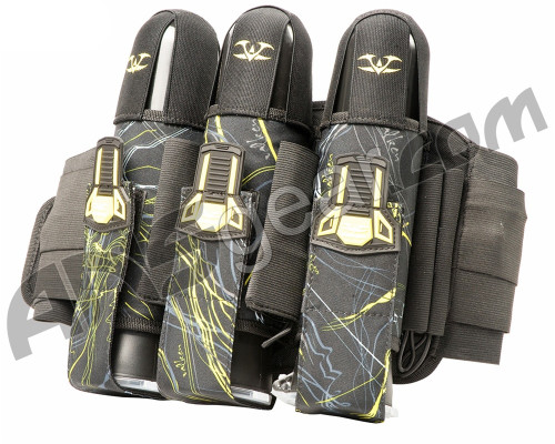 2012 Valken Crusade Paintball Harness 3+6 - Static Yellow