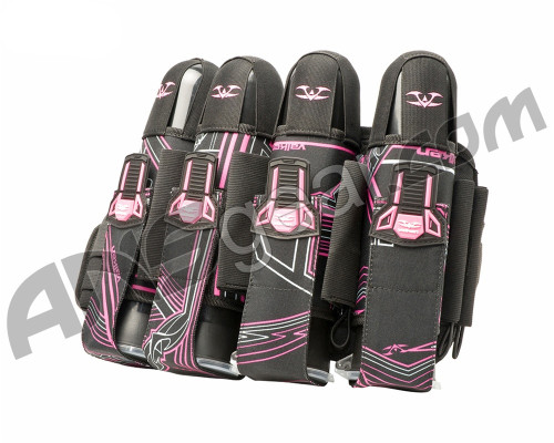 2012 Valken Crusade Paintball Harness 4+7 - Tron Pink