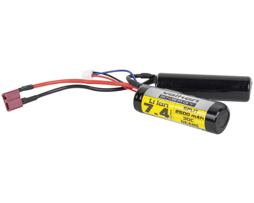 Valken Energy Li-Ion 7.4V 2500mAh Split Dean (High Output) Airsoft Battery (95904)