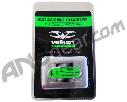 Valken Balancing Quick 2-3 Cell Lipo/Life Airsoft Charger (65389)