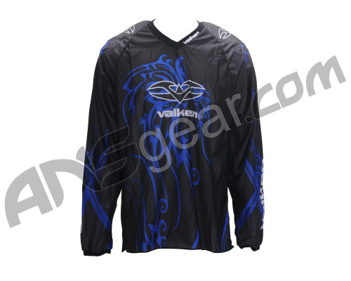 2010 Valken Fate Paintball Jersey - Blue
