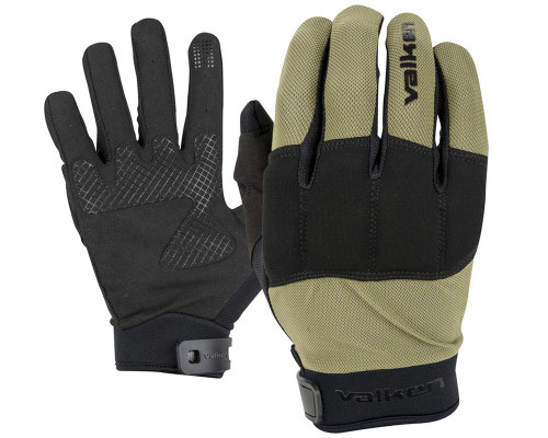 Valken Kilo Full Finger Tactical Paintball Gloves - Olive