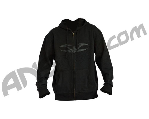 Valken Ensign Zip Up Hooded Sweatshirt - Black