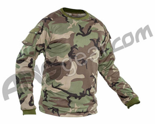 Valken V-Tac Kilo Combat Paintball Jersey - Woodland