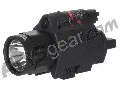 Valken Tactical LED Flashlight/Laser Sight Combo - Black (73773) Valken Tactical LED Flashlight/Laser Sight Combo - Black (73773)