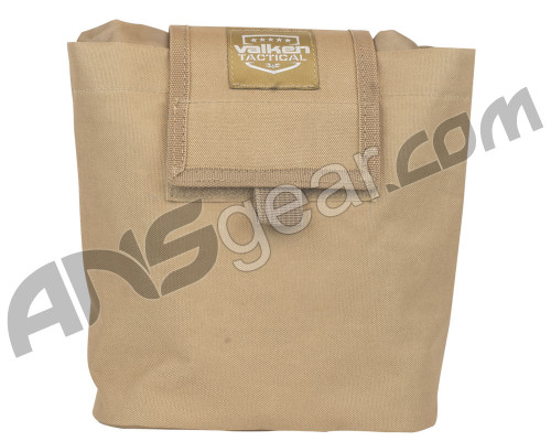 Valken Airsoft Tactical Folding Dump Pouch - Tan