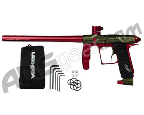 Valken Proton Paintball Gun - LE Olive/Red