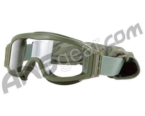 Valken V-Tac Tango Airsoft Goggles - Single Lens - Olive