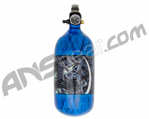 Valken 45/4500 Compressed Air Paintball Tank - Grim Reaper