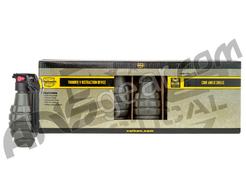 Valken Thunder V 12 Pack w/ Core Sound Grenades - Pineapple
