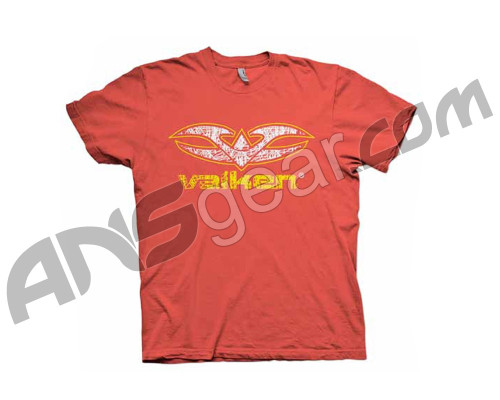 2012 Valken Paintball Scribbled T-Shirt - Red