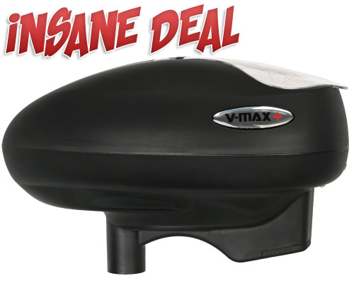 Valken V-Max Plus+ Paintball Loader - Black
