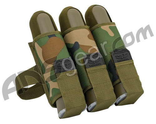 Valken V-Tac 3 Pod Web Belt Paintball Harness - Woodland