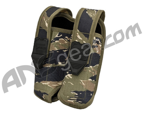 Valken V-Tac 2 Mag Pouch Side By Side - Tiger Stripe Valken V-Tac 2 Mag Pouch Side By Side - Tiger Stripe