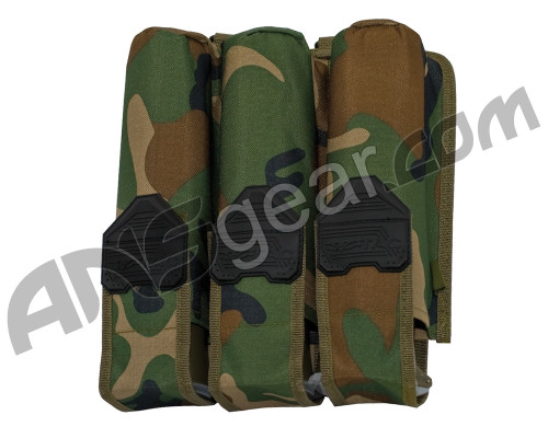 Valken V-Tac Vest 3-Pod Pouch - Woodland