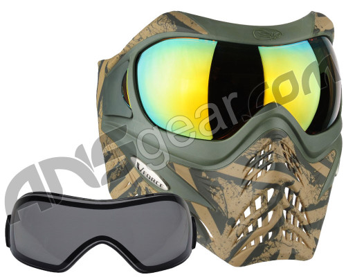 V-Force Grill Paintball Mask w/ FREE Additional Smoke Lens - Stix