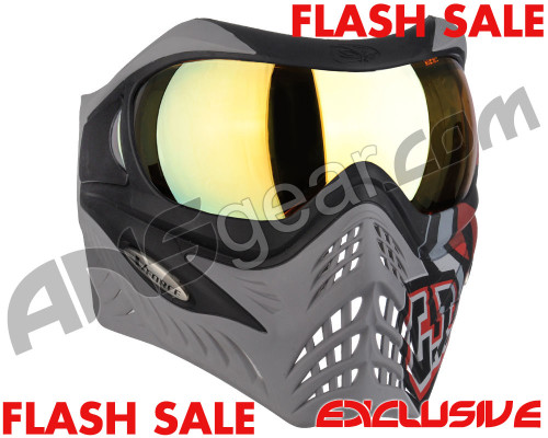 V-Force Grill Paintball Mask - SE GI Logo Charcoal w/ Titan HDR Lens