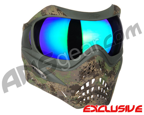 Planet Eclipse V-Force Grill Paintball Mask - HDE w/ Kryptonite HDR Lens