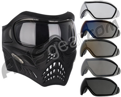 V-Force Grill Mask w/ Additional FREE Lens - Black (Shadow)
