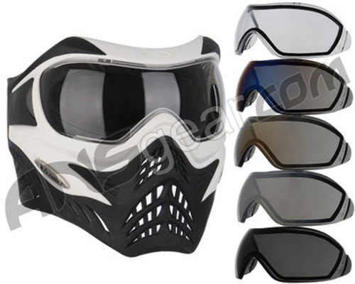 V-Force Grill Mask w/ Additional FREE Lens - SE White/Black