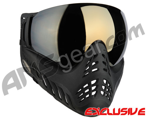 V-Force Profiler Paintball Mask - Shadow w/ Mirror Gold Lens