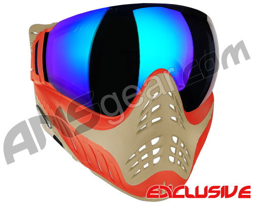V-Force Profiler Paintball Mask - Sunfire w/ Kryptonite Lens