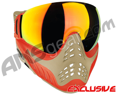 V-Force Profiler Paintball Mask - Sunfire w/ Supernova Lens