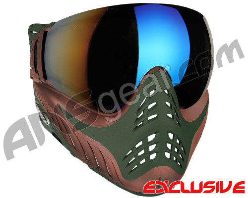 V-Force Profiler Paintball Mask - Terrain w/ Mirror Blue Lens