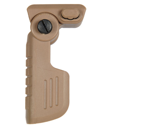 Warrior Paintball Quick Detach Folding Foregrip - Tan