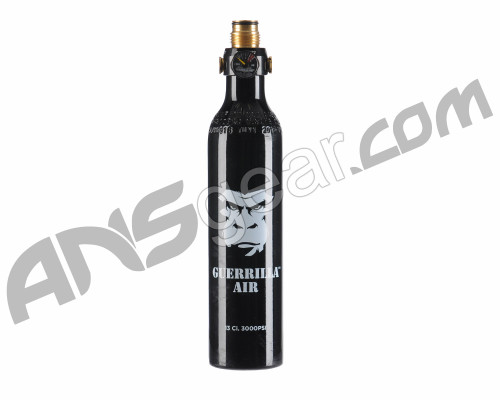 Guerrilla Air Flat Bottom Compressed Air Tank W/ P3 Regulator 13/3000 - Tri Label