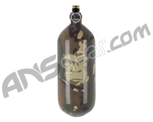 Guerrilla Air Carbon Fiber Tri Label Compressed Air Tank W/ M4.5 Regulator 88/4500 - Tri-Cam