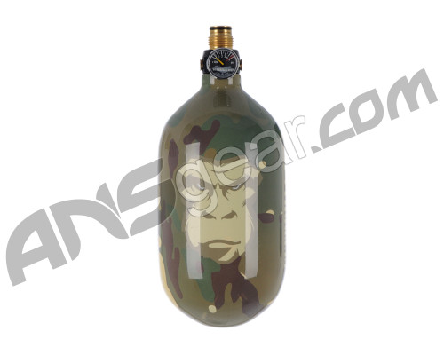 Guerrilla Air Carbon Fiber Tri Label Compressed Air Tank W/ G3 Regulator 48/4500 - Tri-Cam