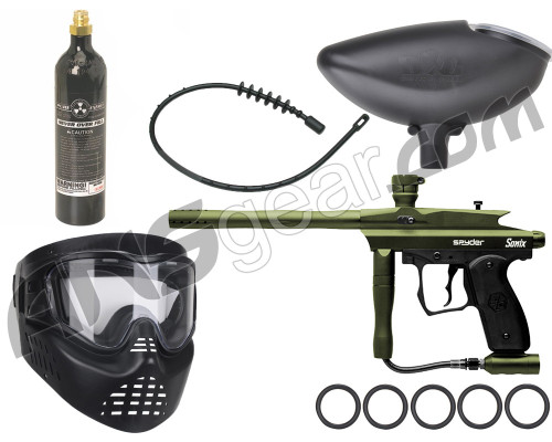 Kingman Sonix Basic Gun Package Kit - Olive