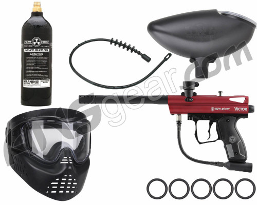 2012 Kingman Victor Basic Gun Package Kit - Hot Red
