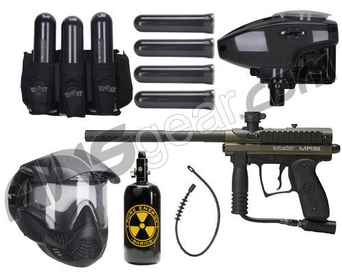 Kingman MR100 Pro Battle Gun Package Kit - Olive Green