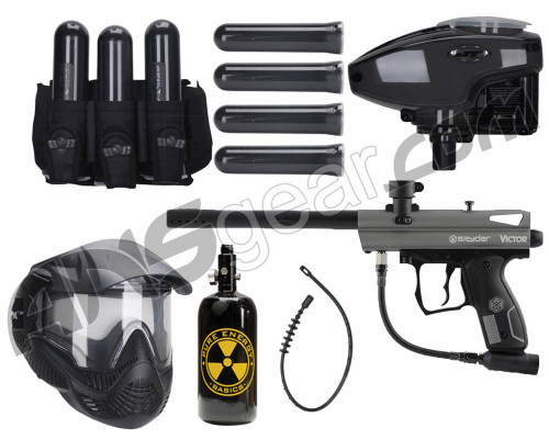 2012 Kingman Victor Battle Gun Package Kit - Silver Grey
