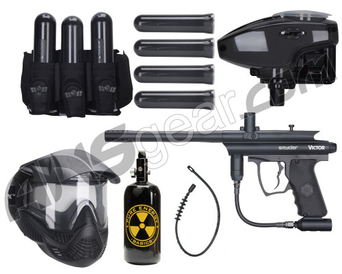 Kingman Victor E Battle Gun Package Kit - Black