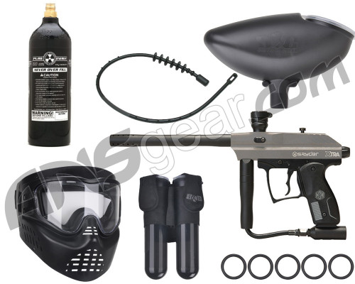 Kingman 2012 Xtra Intro Gun Package Kit - Silver Grey