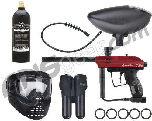 Kingman 2012 Xtra Intro Gun Package Kit - Hot Red