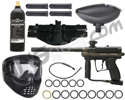 Kingman MR100 Pro Rookie Gun Package Kit - Olive Green
