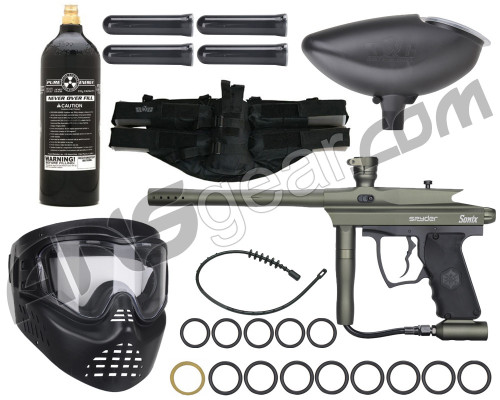 Kingman Sonix E Rookie Gun Package Kit - Olive
