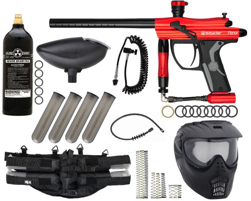 Kingman Fenix Tracker Gun Package Kit - Gloss Red