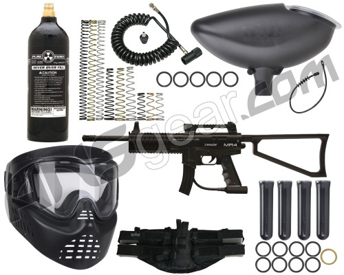 Kingman MR4 Tracker Gun Package Kit - Black