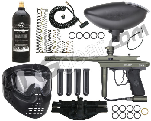 Kingman Sonix E Tracker Gun Package Kit - Olive