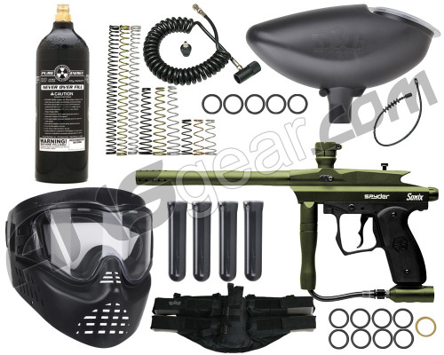 Kingman Sonix Tracker Gun Package Kit - Olive