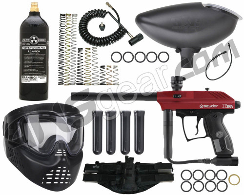 Kingman 2012 Xtra Tracker Gun Package Kit - Hot Red