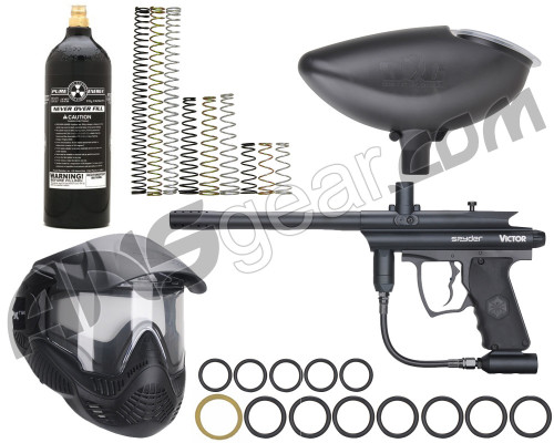 Kingman Victor E Vision Gun Package Kit - Black