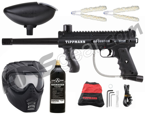 Tippmann 98 Custom Platinum Series - X-Ray Mask, 20 Oz CO2 Tank